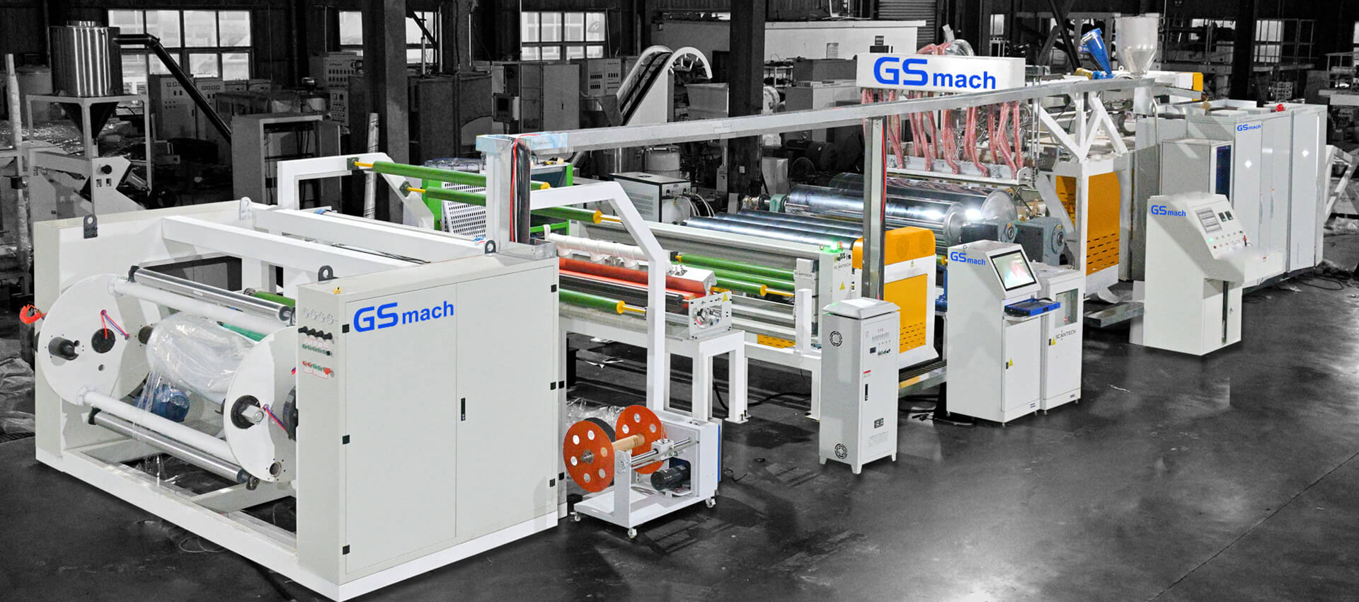 POE/PVC/EVA/ETFE/PVA Casting Film Machine