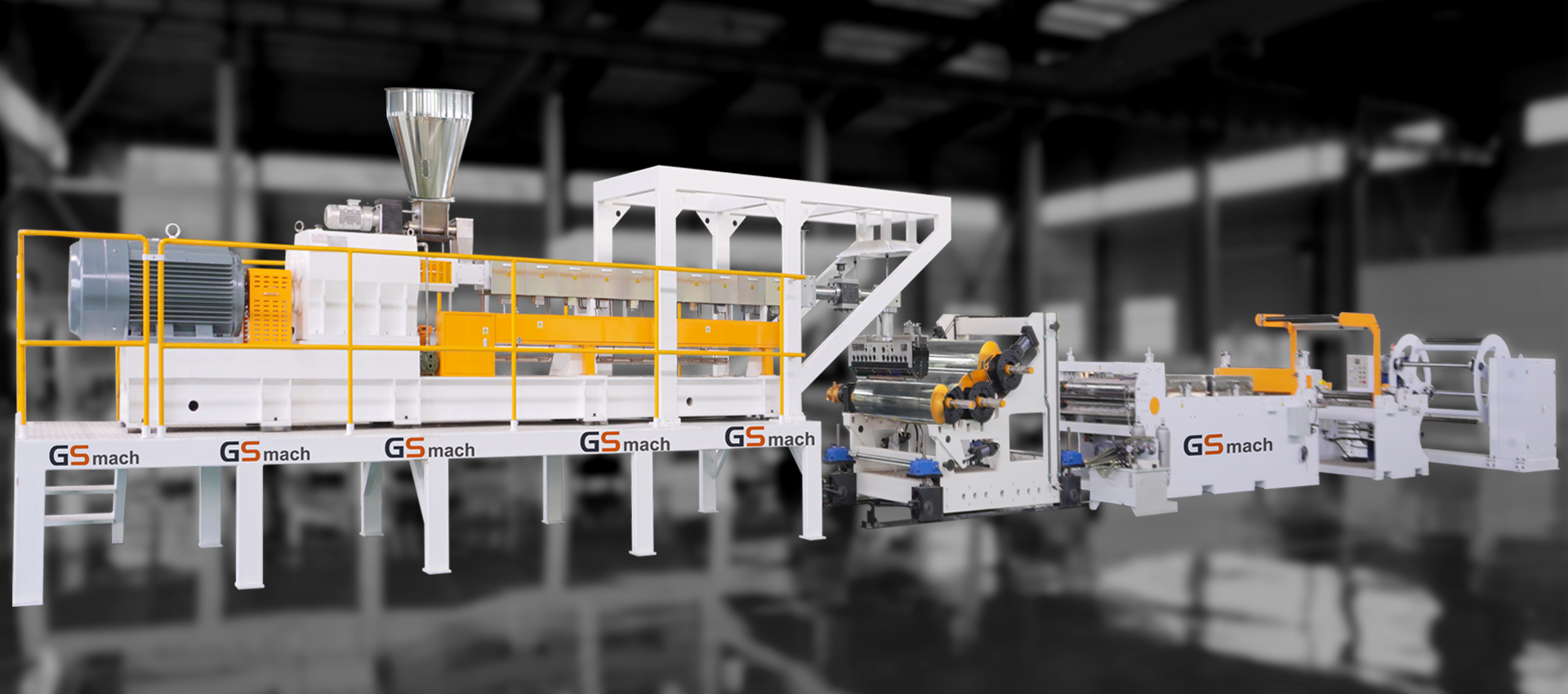 Plastic Sheet Extruder Machine
