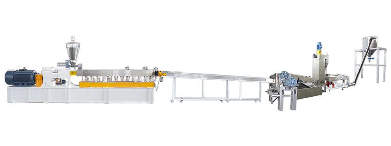 Start-up procedure and precautions for water-drawn pelletizing units