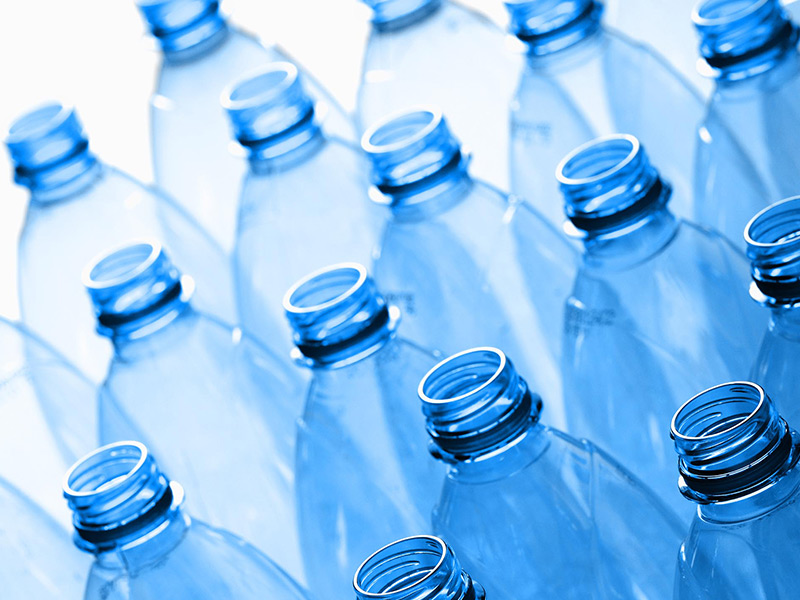 recycling pet bottles