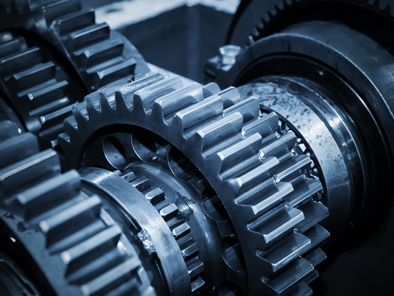 Maintenance of the gearbox of the twin-screw extruder