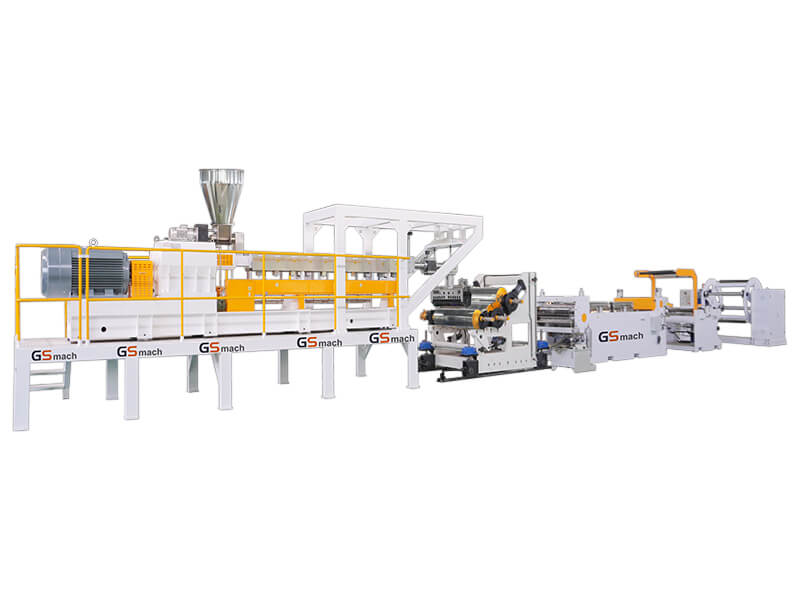 PLA sheet extruder machine